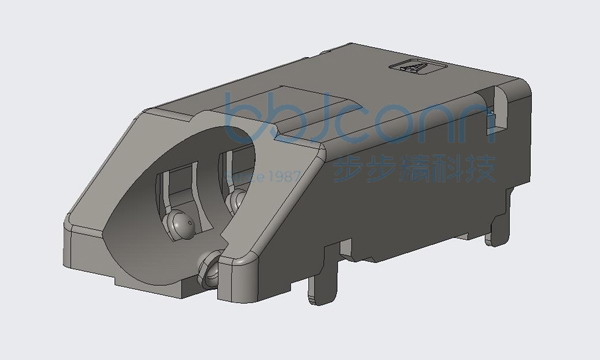 3.5耳机座 斜口 五脚插 带柱 四节（PJ35A040-F05J1BR-C）