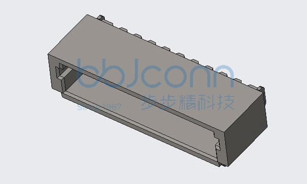 针座 1.0-10P 卧贴 米黄色