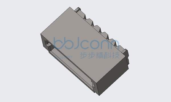 针座 1.0-5P 立贴 加盖 米黄色