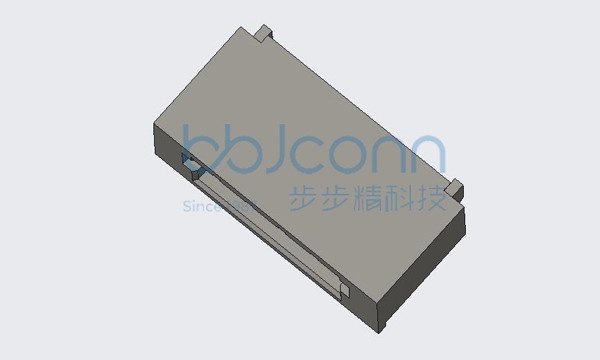 针座 0.8-4P 卧贴 米黄色