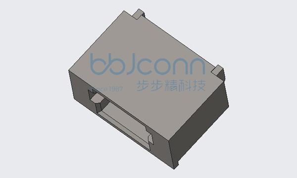 针座 0.8-2P 卧贴 米黄色