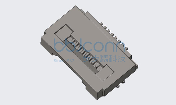 FPC 0.5-8P 翻盖下接 H=2.0