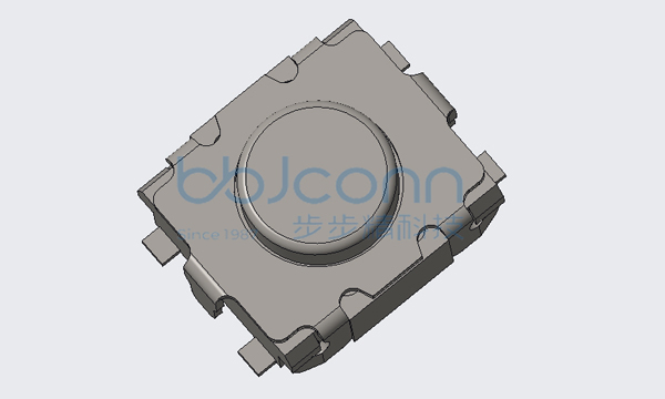 轻触开关 3x3.5x1.4 四脚小龟贴片 带接地脚 不锈钢双弹片 160GF