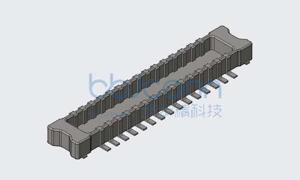 板对板连接器 公座 0.40-2x15P 单槽BTB PLUG SMT 合高H=0.80