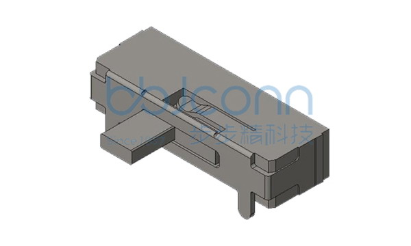 拨动开关 BBJ-SK-01B-G2.0 侧拨 右三脚拨动 三脚贴片+两脚插件 一档