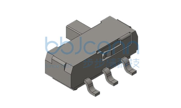 拨动开关 SK-05D-G2.0 侧拨 六脚贴片 无柱 SMT