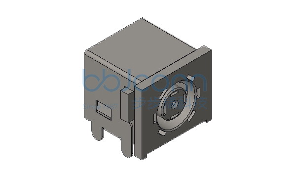 DC插座 2.5针 四脚插 无柱 DC30V 20A