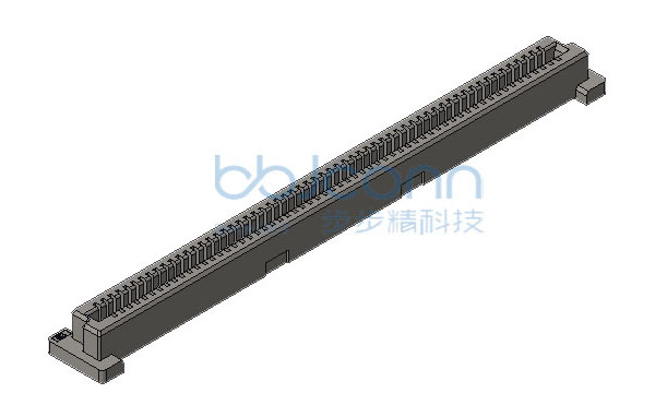 板对板连接器 公座 0.80-2x60P SMT 带柱 合高H=9.0 (LB547-G20P-C0R)