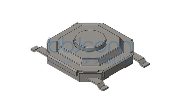 轻触开关 4x4x1.5 防水铜头贴片 260gf