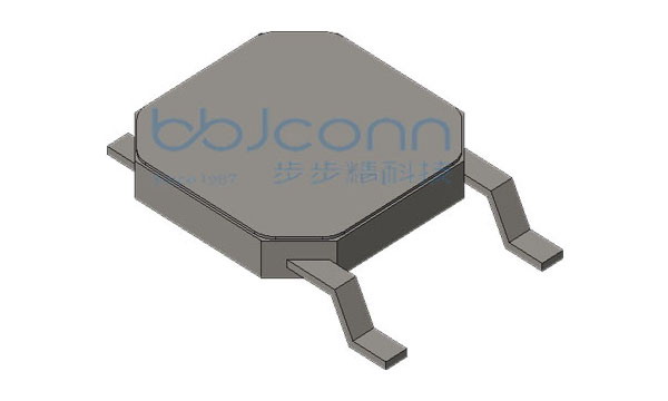 轻触开关 4X4X0.8 无头 两脚贴片 长脚 新脚位折弯0.55 260g