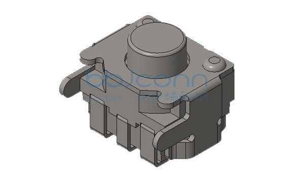 轻触开关 4x5x3.5 笑脸开关 侧按 贴片 160GF 不锈钢双弹片 寿命100万次 编带
