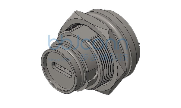 TYPE-C 母座24P IPX7