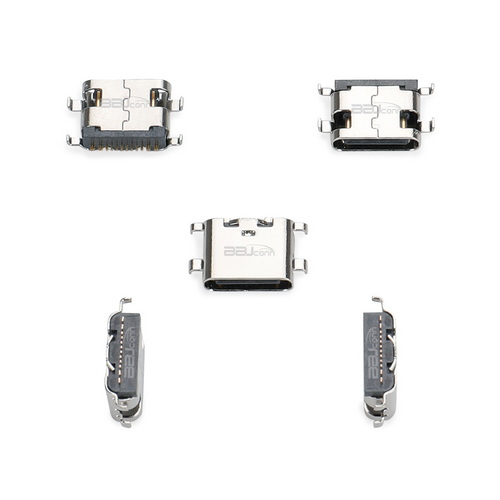 TYPE-C 16PIN 母座沉板1.6  L=6.5  ---（UC.01.31-11-0006）